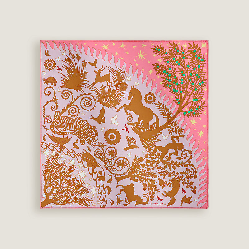 Sous le Charme d'Orphee Detail scarf 45 | Hermès USA